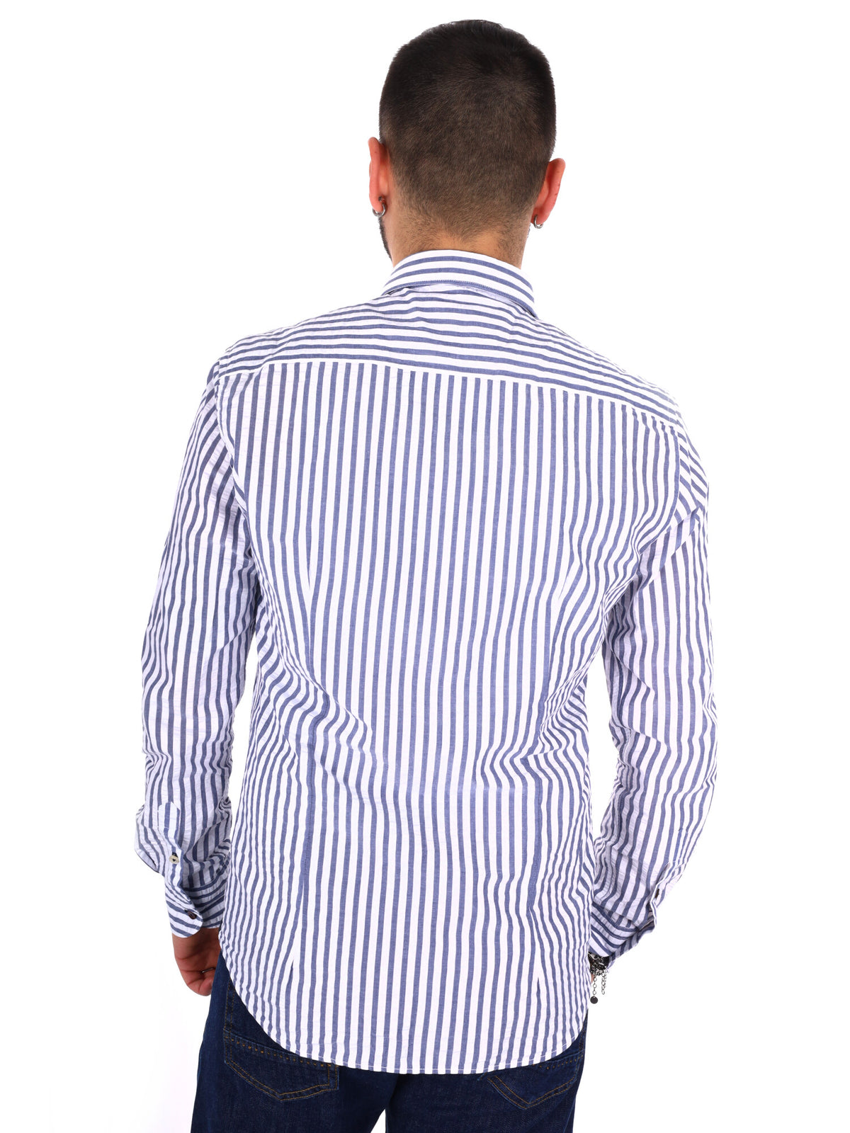 Camicia New Aria 369 da uomo per cerimonia multicolore