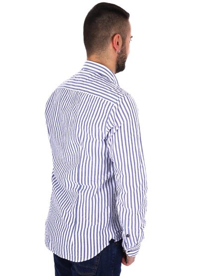 Camicia New Aria 369 da uomo per cerimonia multicolore