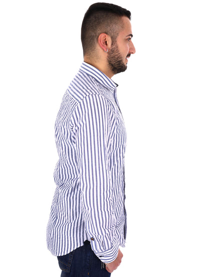 Camicia New Aria 369 da uomo per cerimonia multicolore