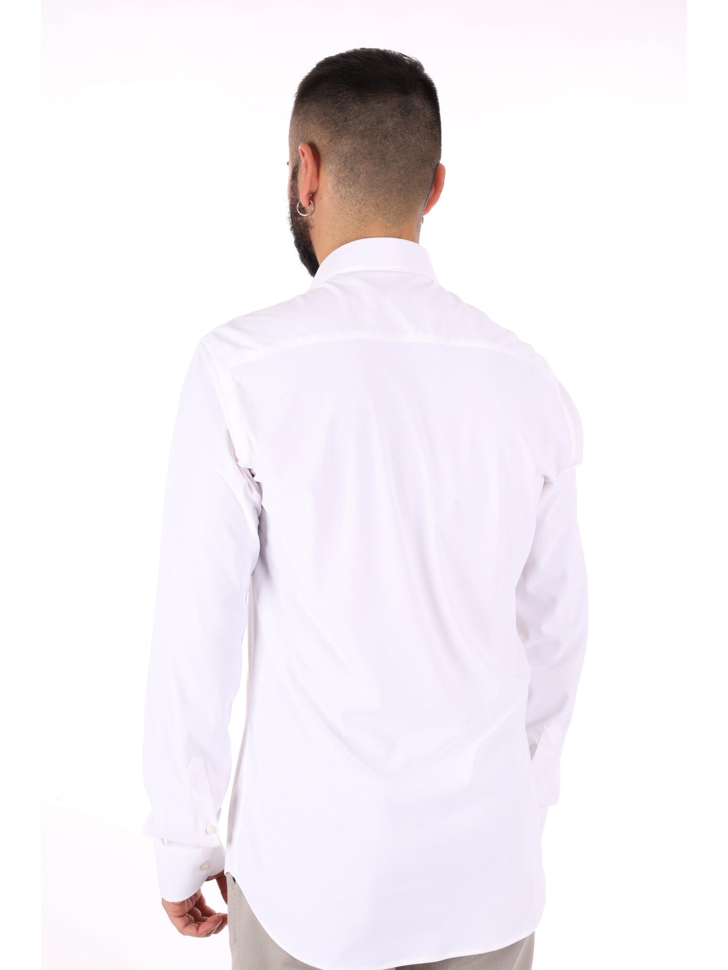 Camicia FB New Infinity da uomo bianca elegante e versatile