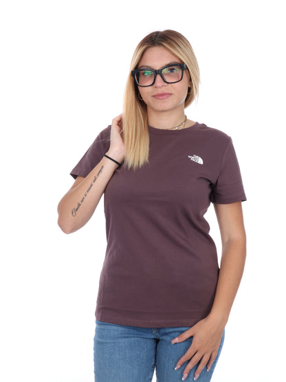 T-SHIRT SIMPLE DOME THE NORTH FACE DONNA QUARZO