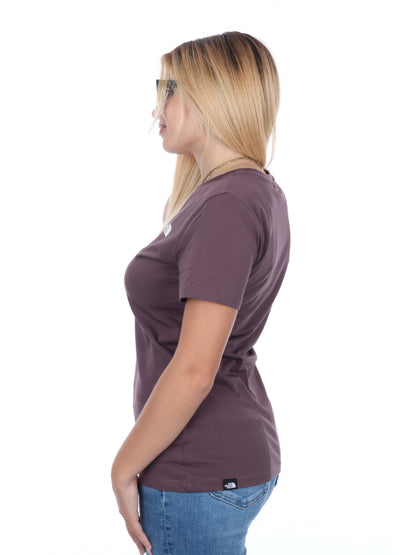 T-SHIRT SIMPLE DOME THE NORTH FACE DONNA QUARZO