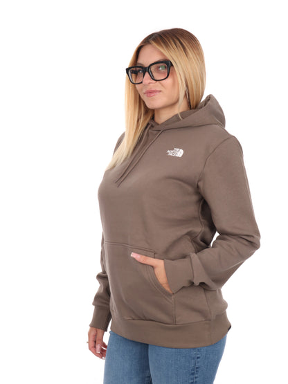 FELPA CON CAPPUCCIO THE NORTH FACE DONNA NOCCIOLA