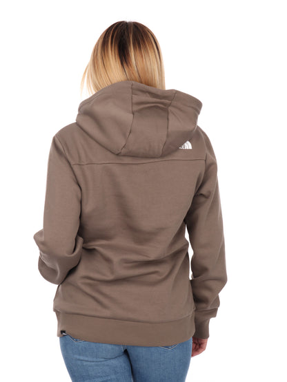 FELPA CON CAPPUCCIO THE NORTH FACE DONNA NOCCIOLA