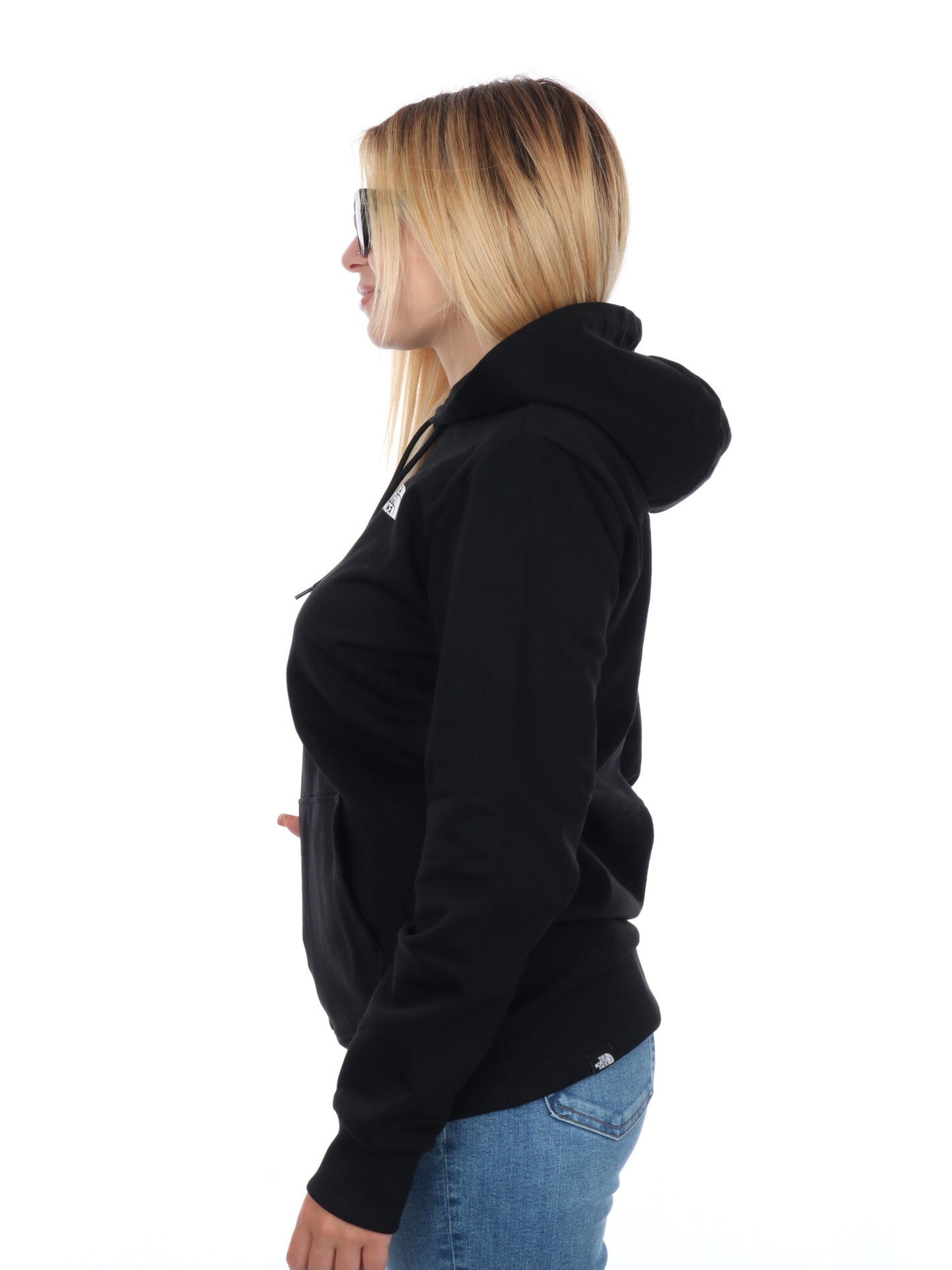FELPA CON CAPPUCCIO THE NORTH FACE DONNA NERO