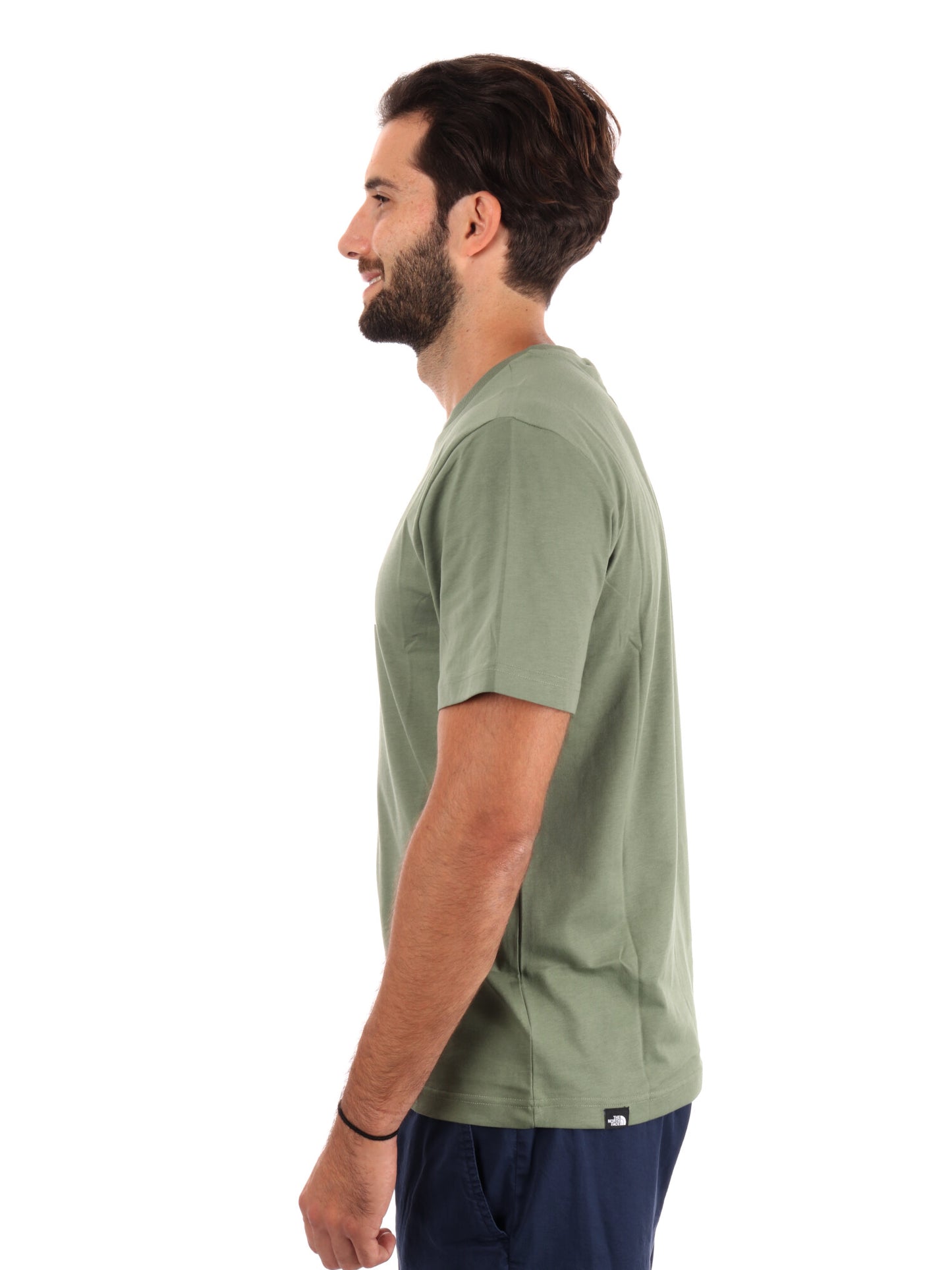 T-SHIRT EASY TEE THE NORTH FACE UOMO VERDE