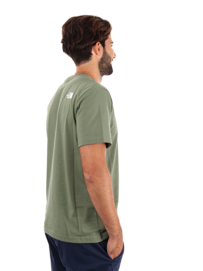 T-SHIRT EASY TEE THE NORTH FACE UOMO VERDE