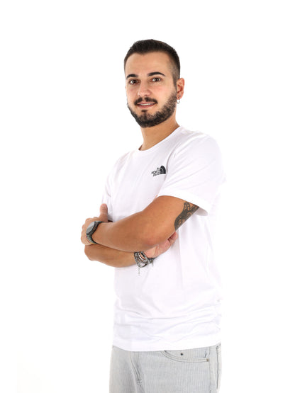 The North Face Evolution Box, t-shirt maniche corte da uomo bianca