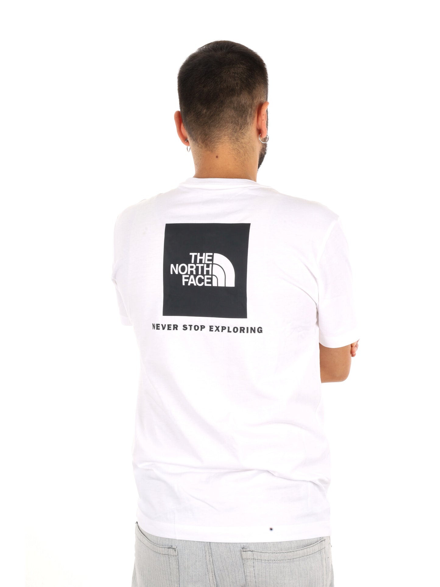 The North Face Evolution Box, t-shirt maniche corte da uomo bianca