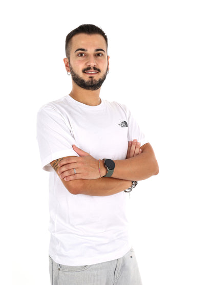 The North Face Evolution Box, t-shirt maniche corte da uomo bianca