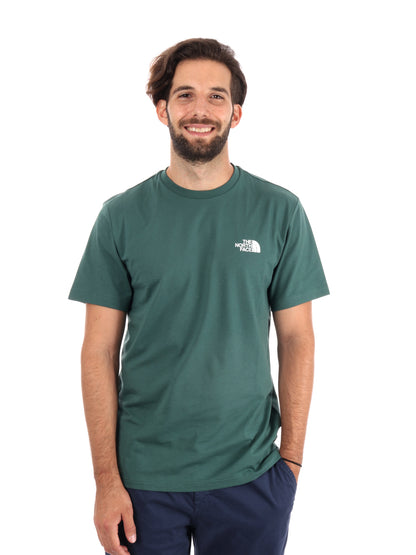 T-SHIRT BLANCA THE NORTH FACE DA UOMO FORESTA