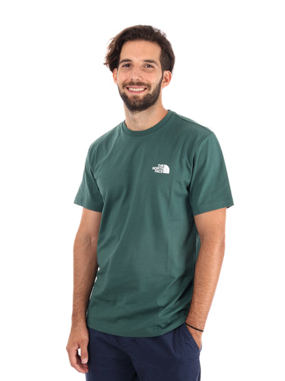 T-SHIRT BLANCA THE NORTH FACE DA UOMO FORESTA