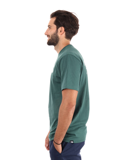 T-SHIRT BLANCA THE NORTH FACE DA UOMO FORESTA