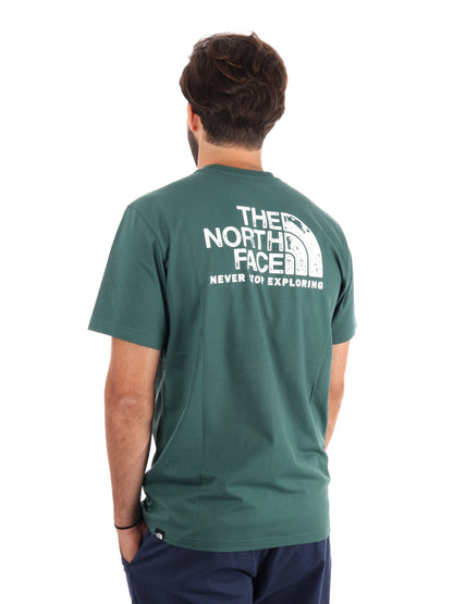 T-SHIRT BLANCA THE NORTH FACE DA UOMO FORESTA