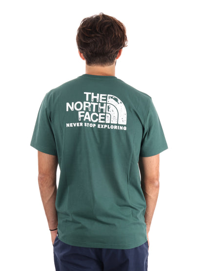 T-SHIRT BLANCA THE NORTH FACE DA UOMO FORESTA