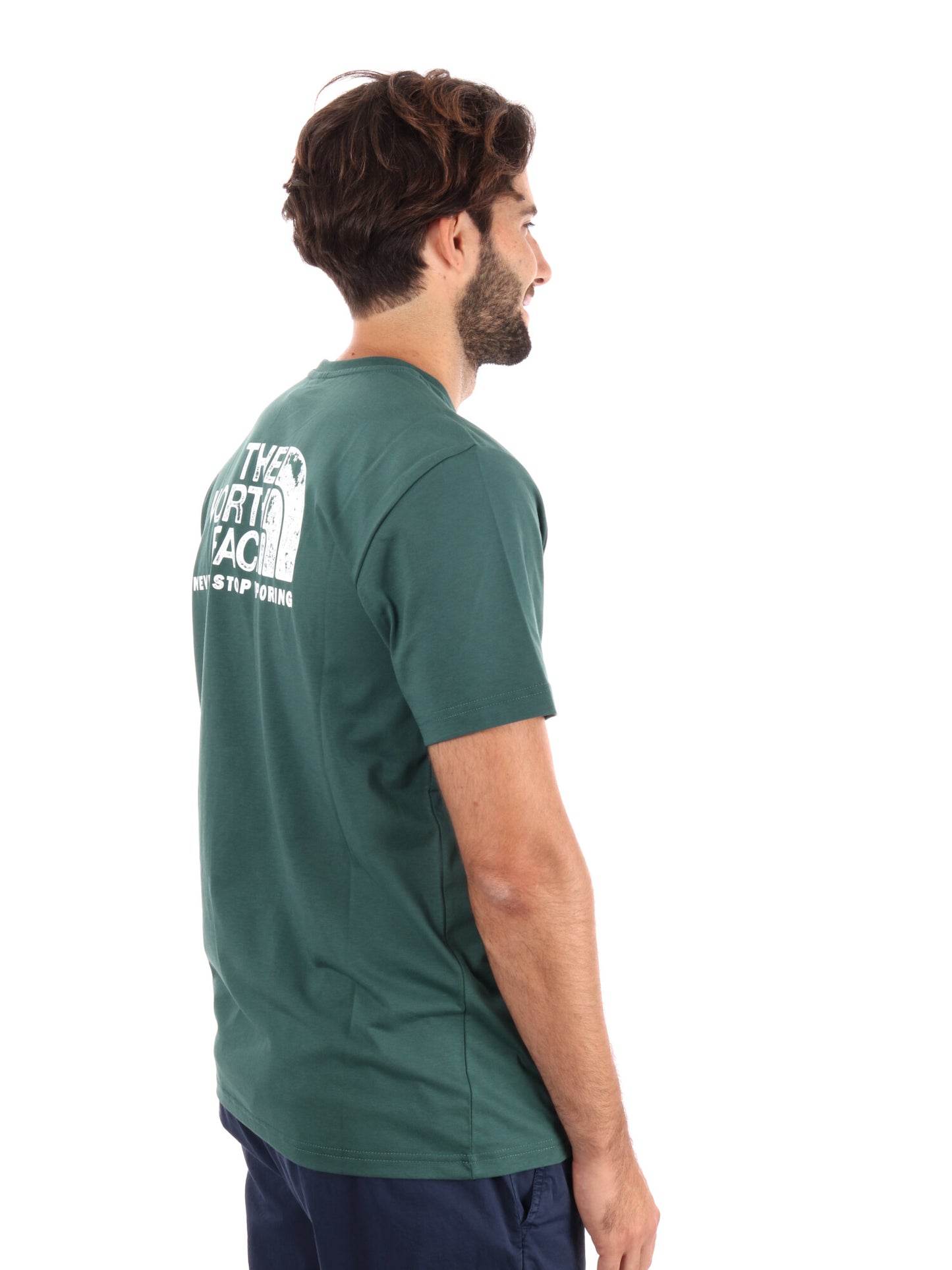 T-SHIRT BLANCA THE NORTH FACE DA UOMO FORESTA