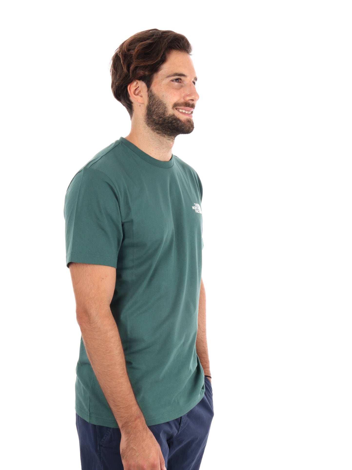 T-SHIRT BLANCA THE NORTH FACE DA UOMO FORESTA