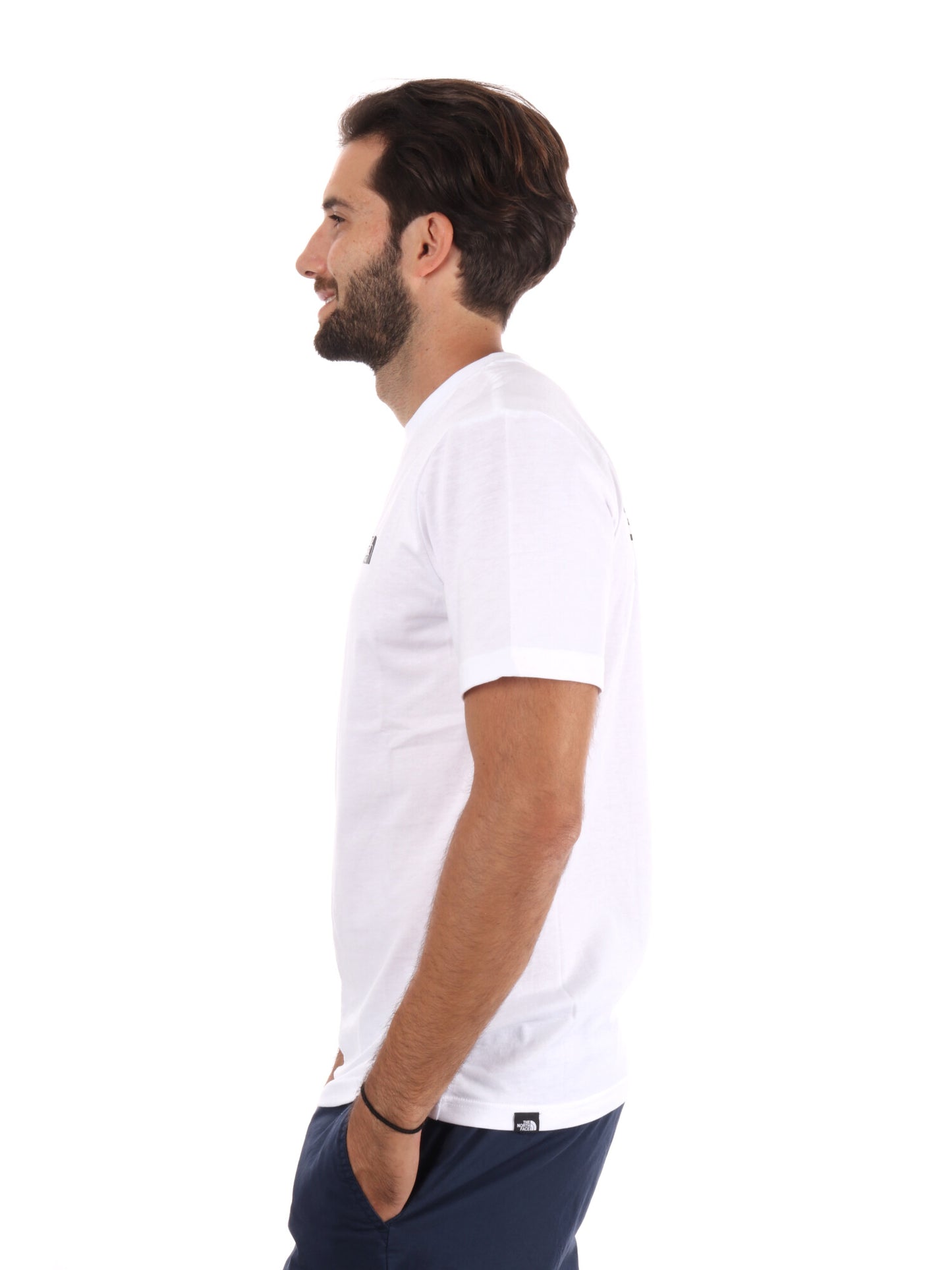 T-SHIRT BLANCA THE NORTH FACE DA UOMO BIANCO