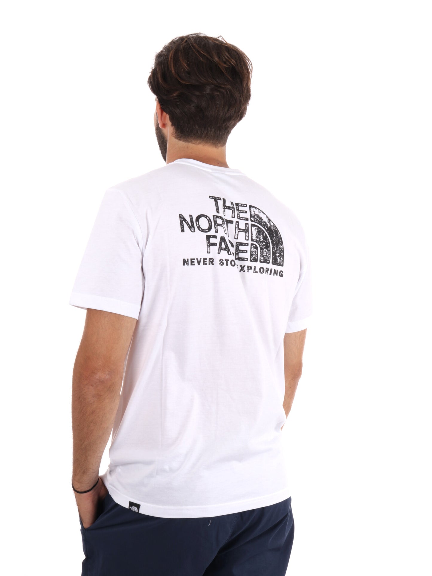 T-SHIRT BLANCA THE NORTH FACE DA UOMO BIANCO