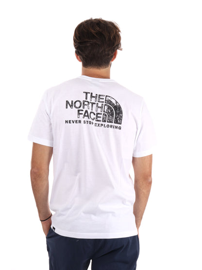 T-SHIRT BLANCA THE NORTH FACE DA UOMO BIANCO