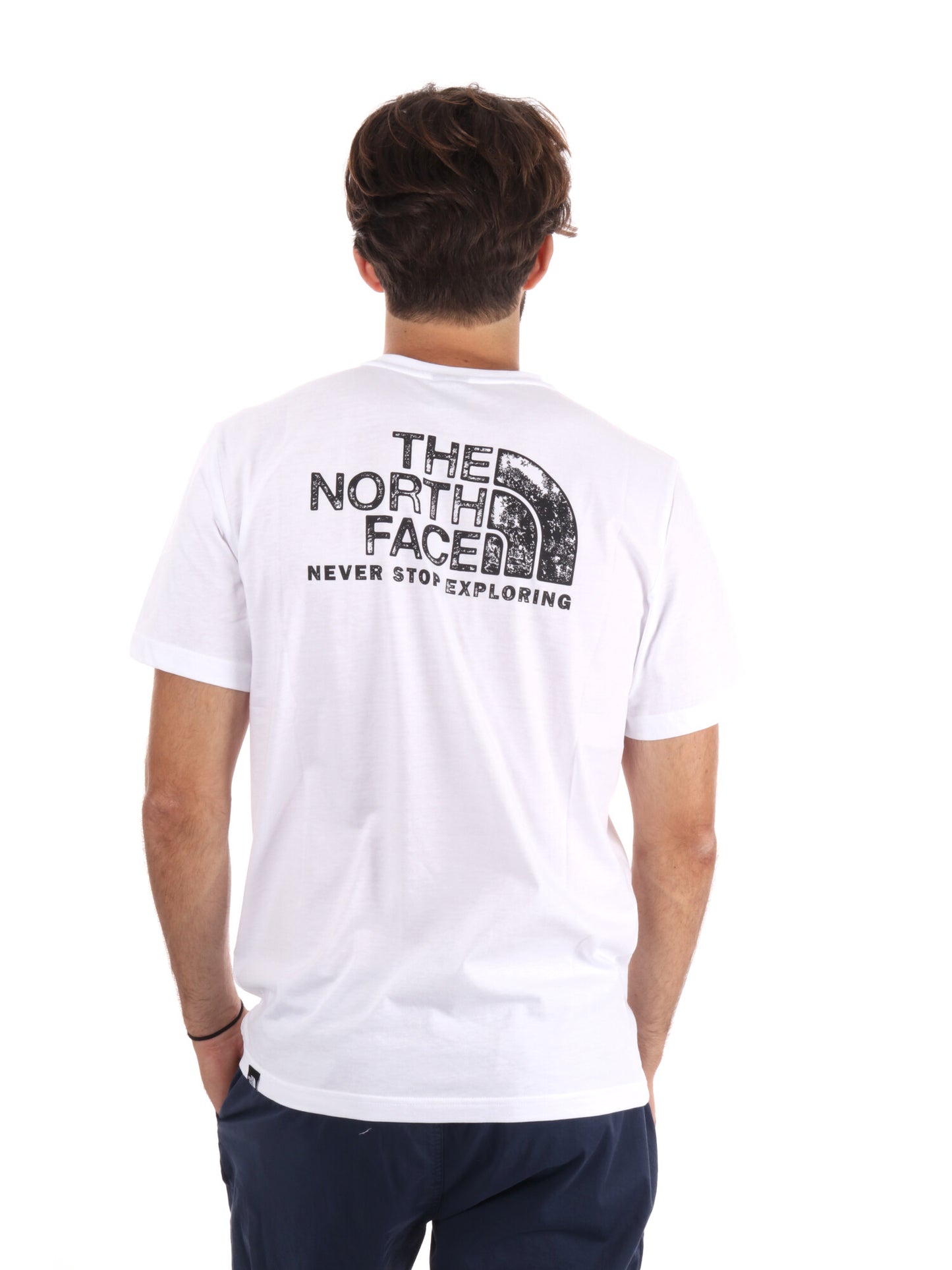T-SHIRT BLANCA THE NORTH FACE DA UOMO BIANCO