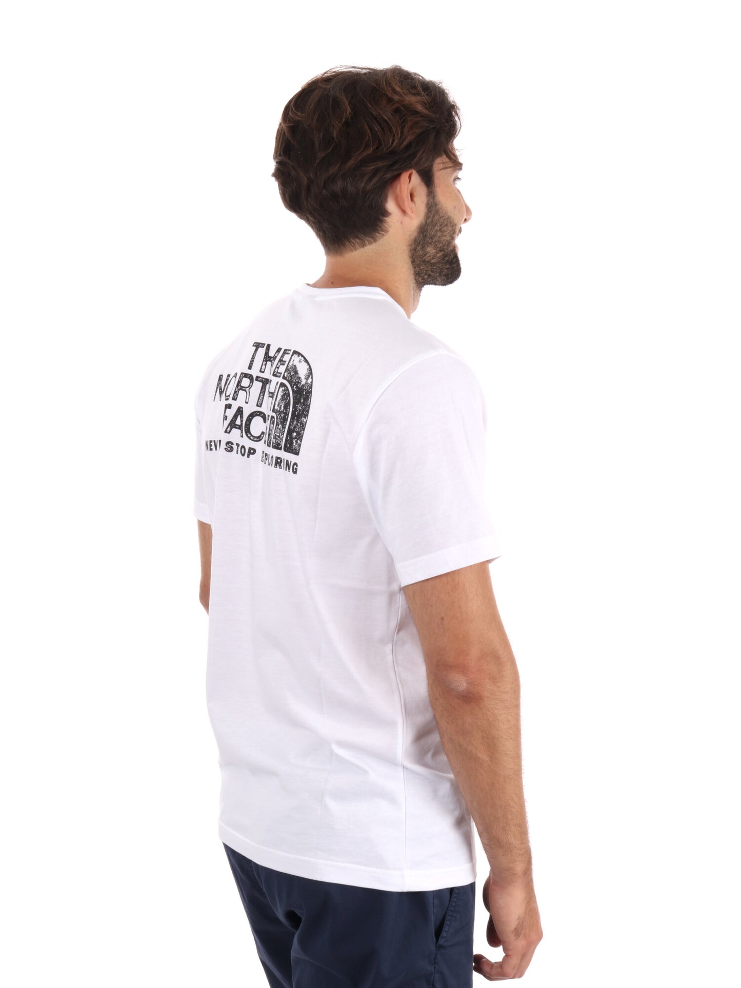 T-SHIRT BLANCA THE NORTH FACE DA UOMO BIANCO