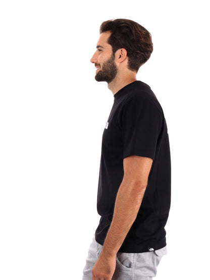 T-SHIRT BLANCA THE NORTH FACE DA UOMO NERO