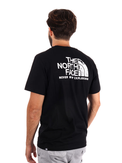 T-SHIRT BLANCA THE NORTH FACE DA UOMO NERO