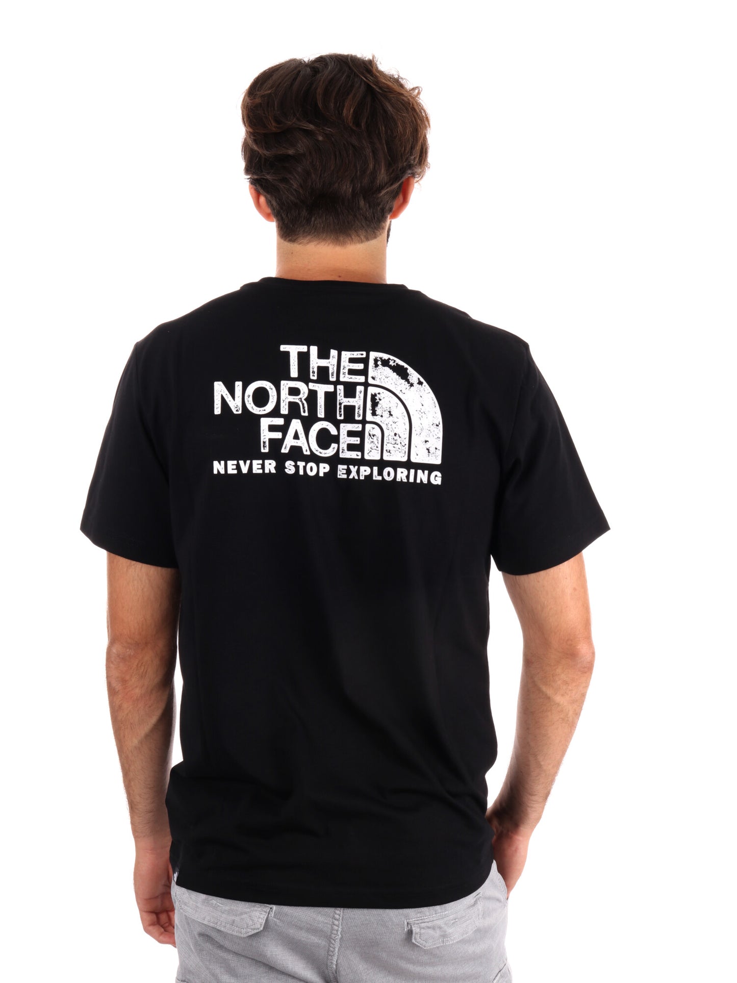 T-SHIRT BLANCA THE NORTH FACE DA UOMO NERO
