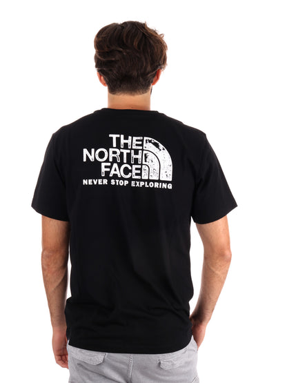 T-SHIRT BLANCA THE NORTH FACE DA UOMO NERO