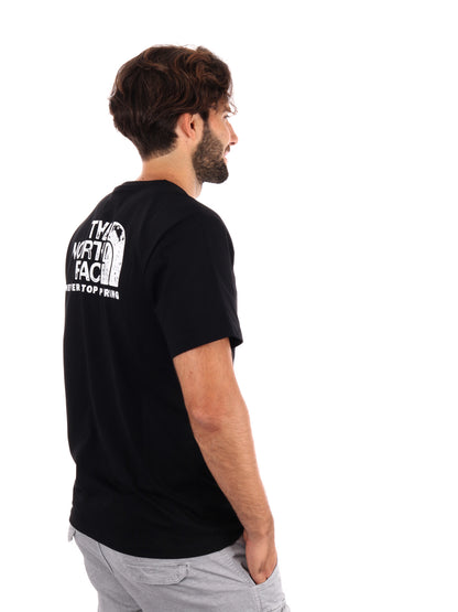 T-SHIRT BLANCA THE NORTH FACE DA UOMO NERO