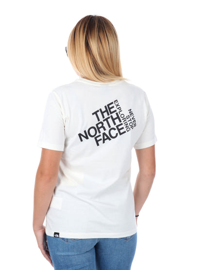 T-SHIRT GIROCOLLO BASIC DA DONNA PANNA