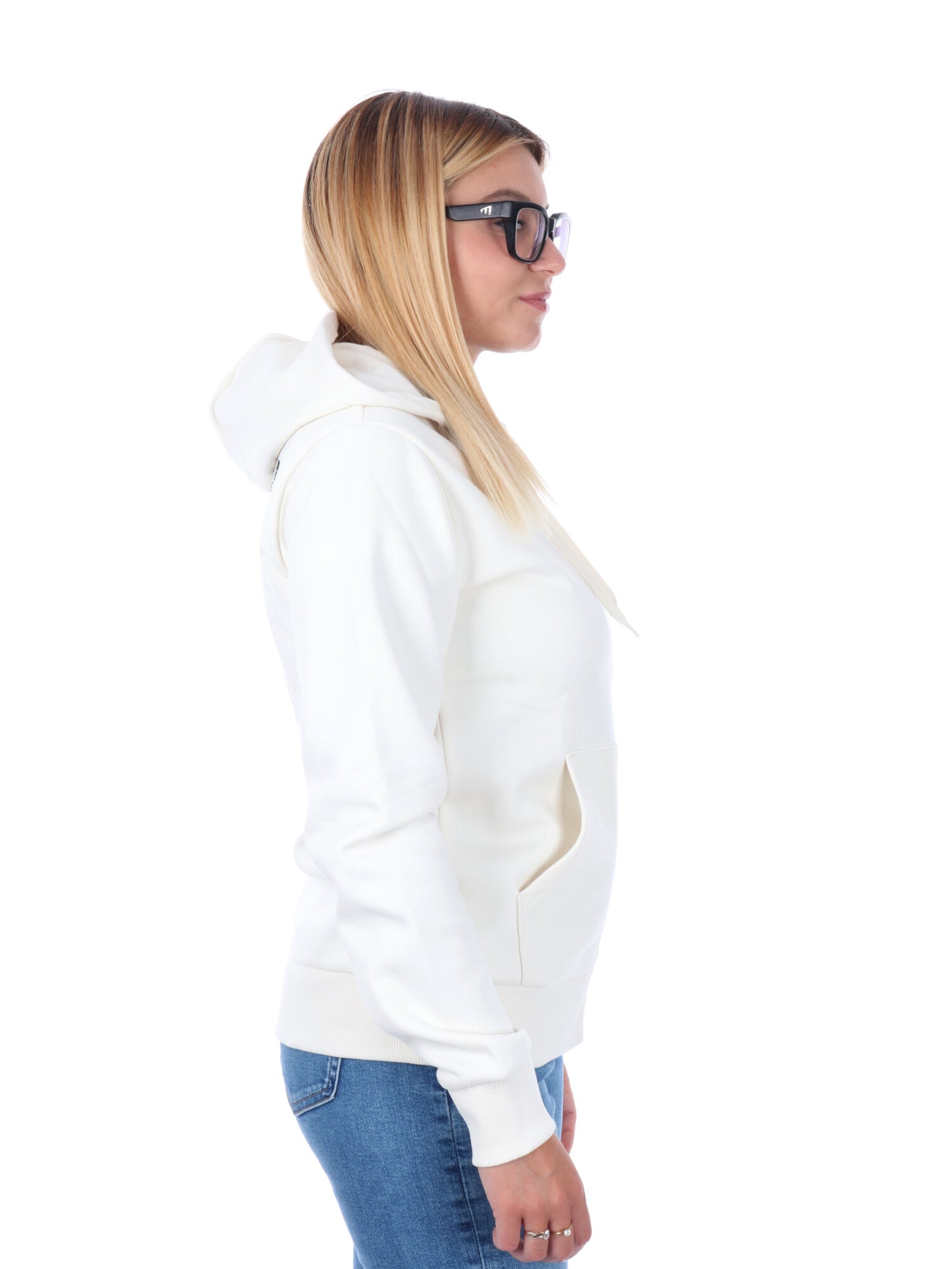 FELPA FULL ZIP E CAPPUCCIO THE NORTH FACE DA DONNA PANNA