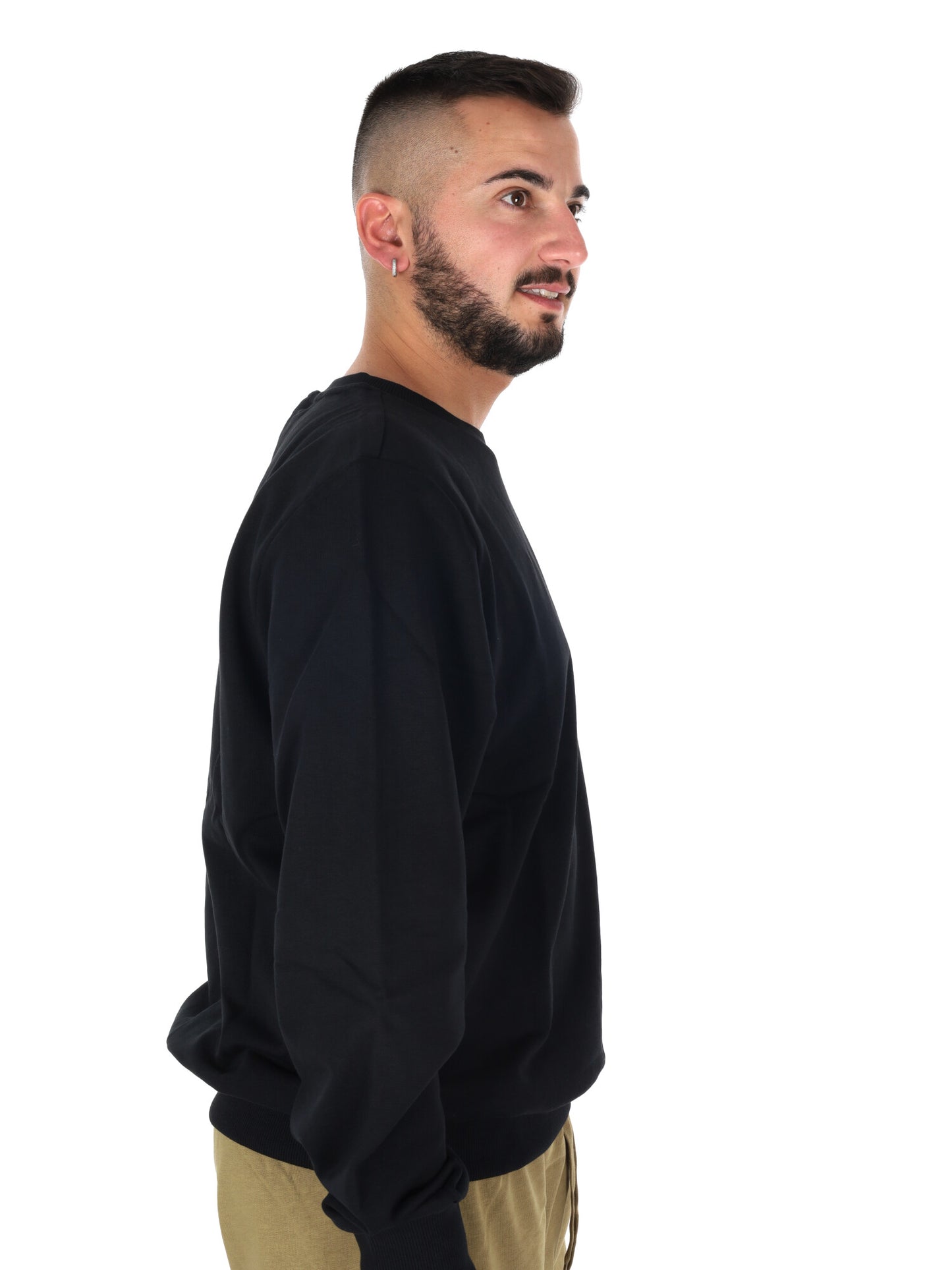 Felpa The North Face Blanca Crew da uomo in nero