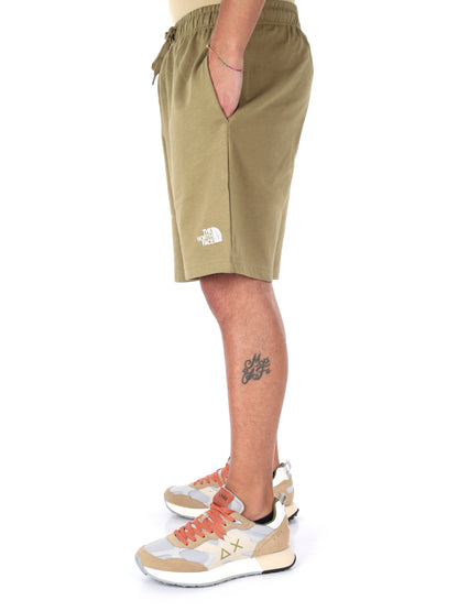 Shorts The North Face Blanca da uomo in verde casual
