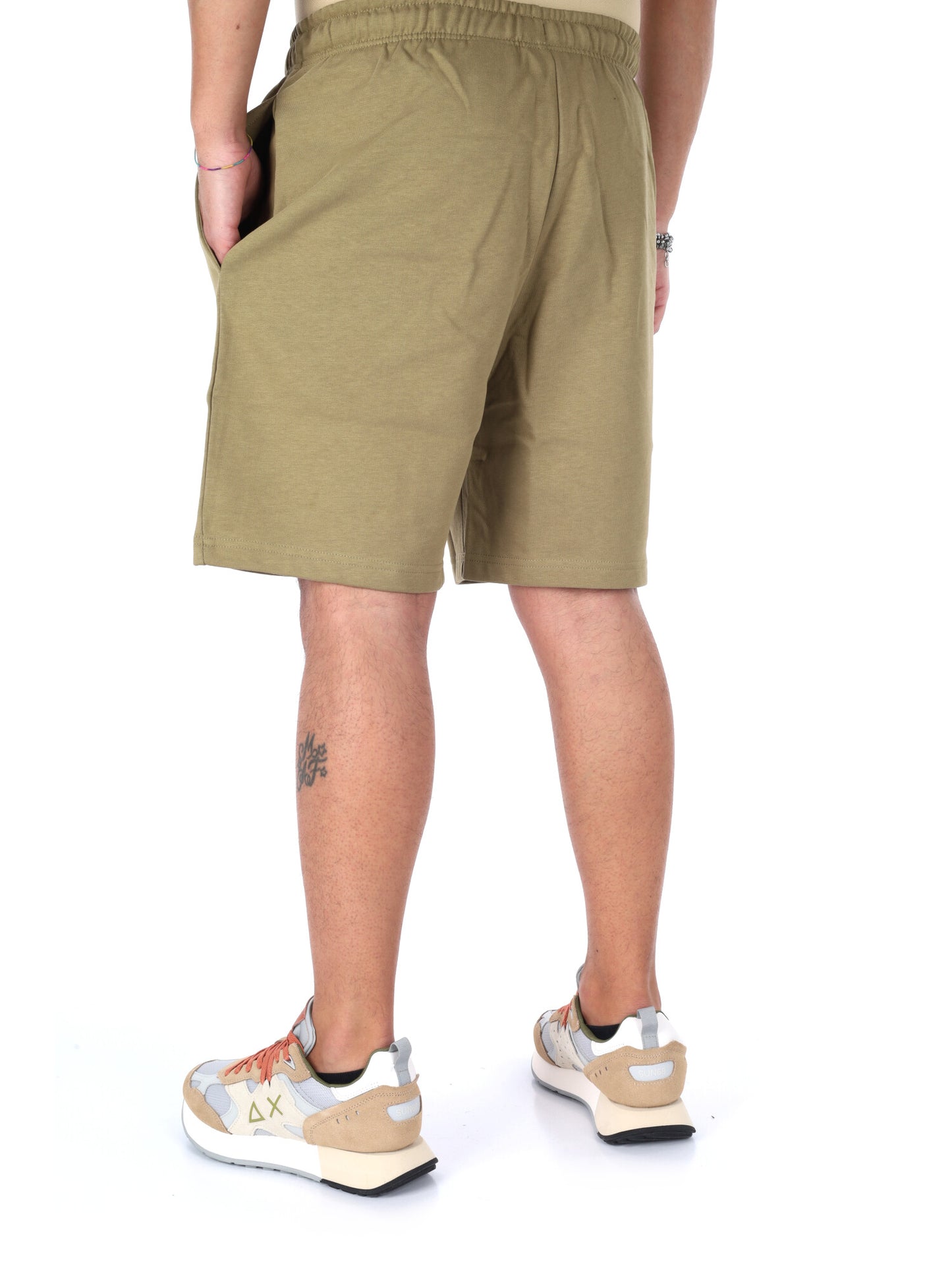 Shorts The North Face Blanca da uomo in verde casual