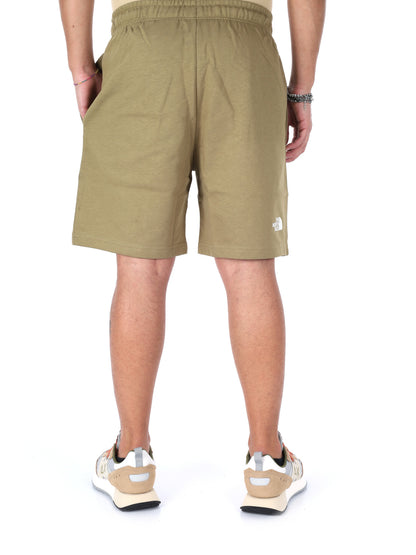 Shorts The North Face Blanca da uomo in verde casual