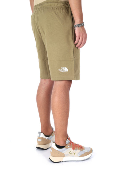 Shorts The North Face Blanca da uomo in verde casual