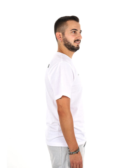 The North Face Never Stop Exploring, t-shirt maniche corte da uomo bianca