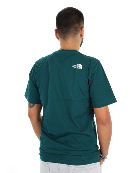 The North Face Never Stop Exploring, t-shirt da uomo verde