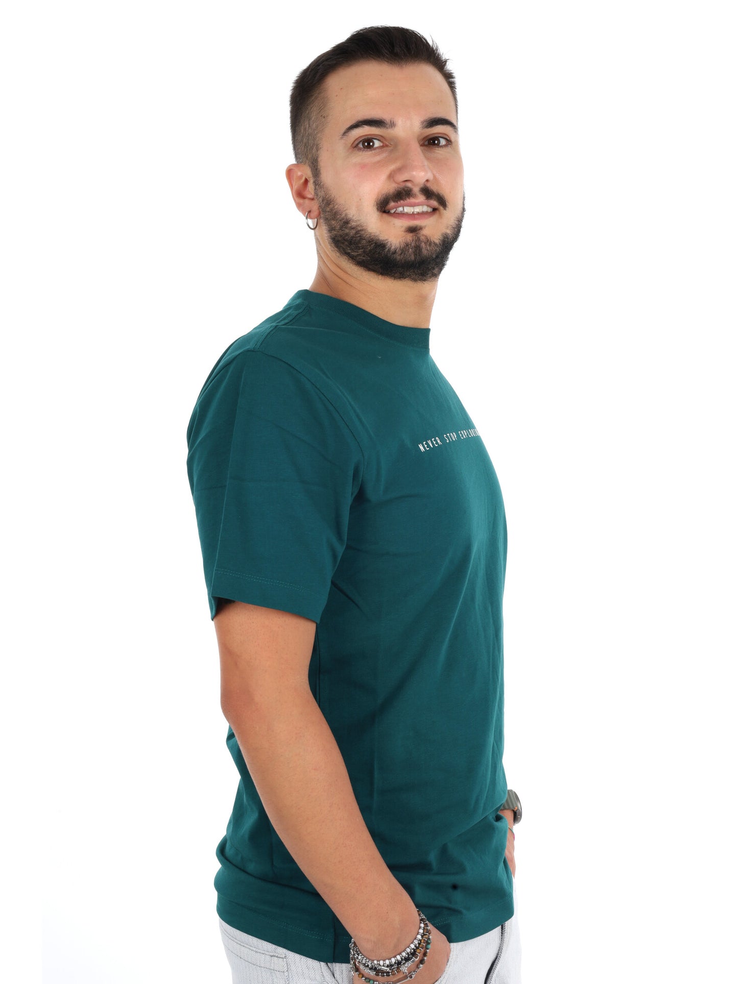 The North Face Never Stop Exploring, t-shirt da uomo verde