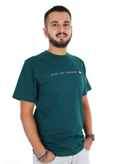 The North Face Never Stop Exploring, t-shirt da uomo verde