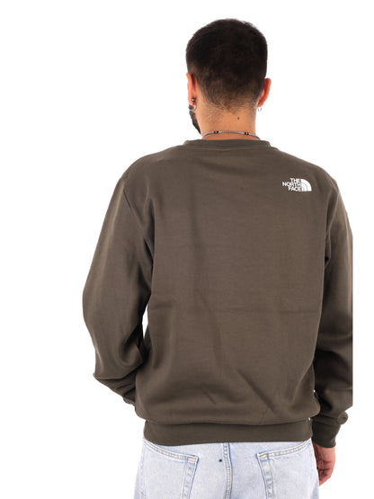 The North Face Sibli Reg Crew, felpa da uomo verde