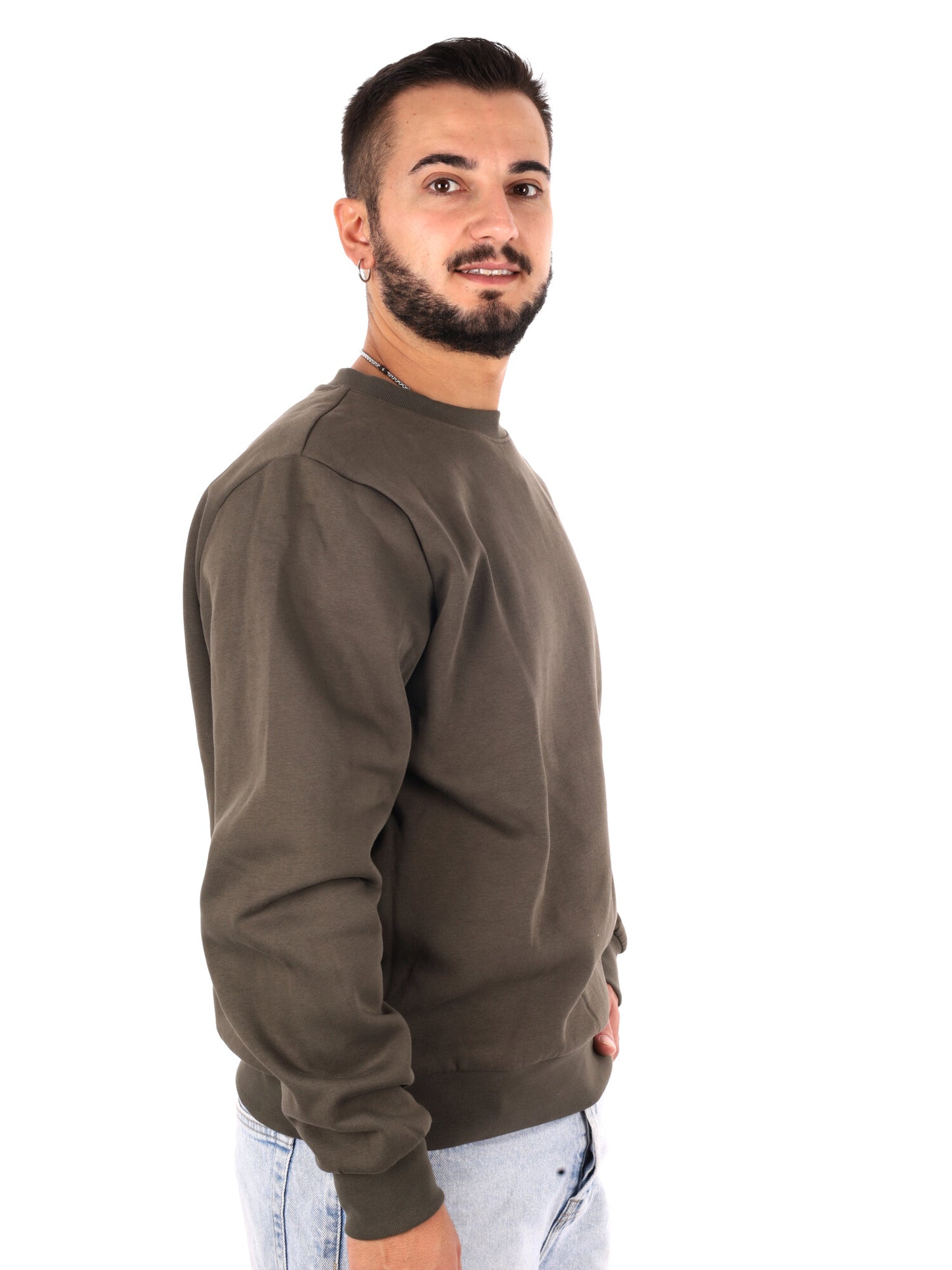 The North Face Sibli Reg Crew, felpa da uomo verde