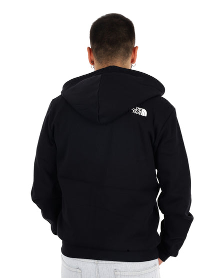 The North Face Sibli Reg Fzip, felpa da uomo nera