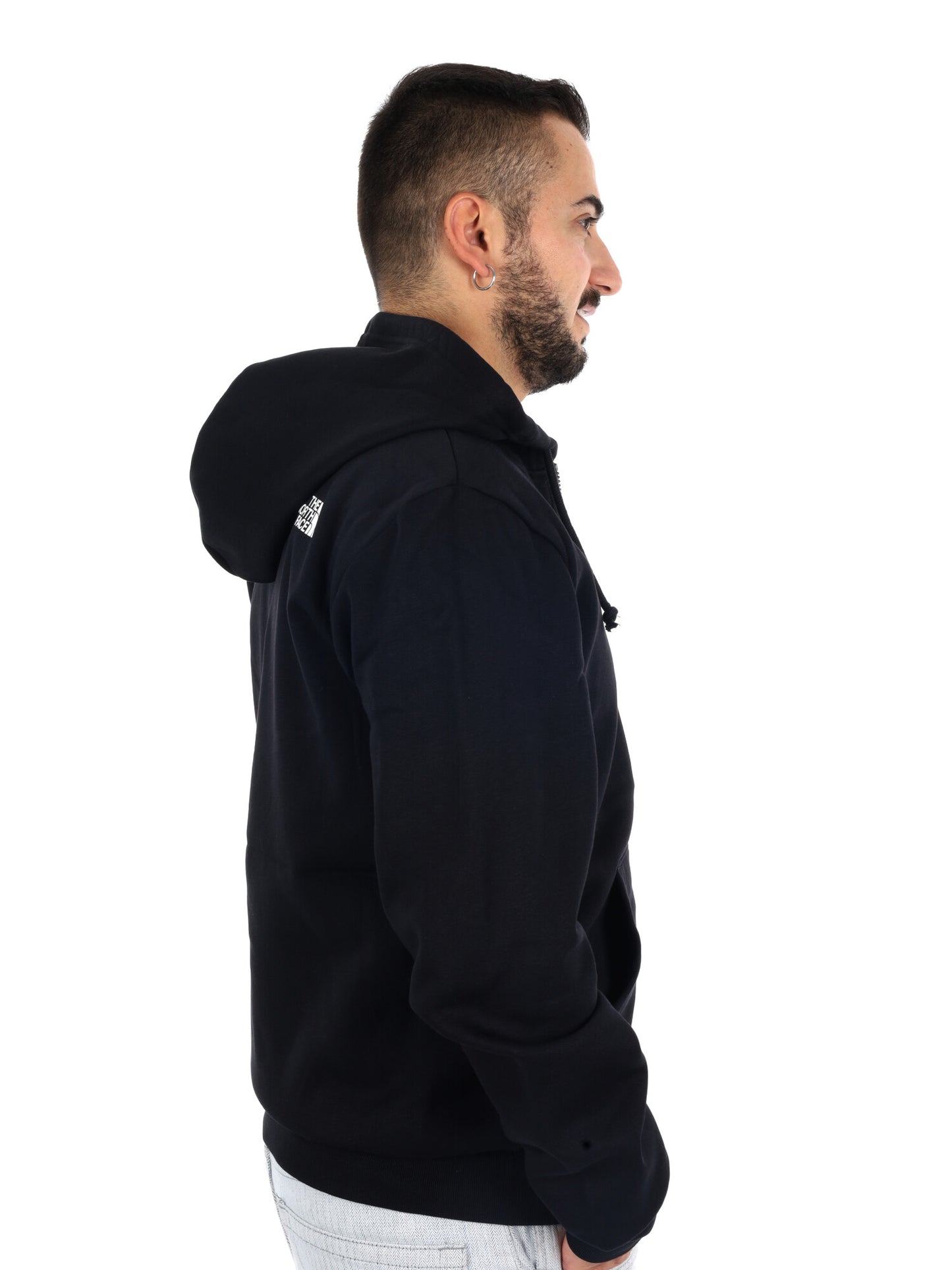 The North Face Sibli Reg Fzip, felpa da uomo nera