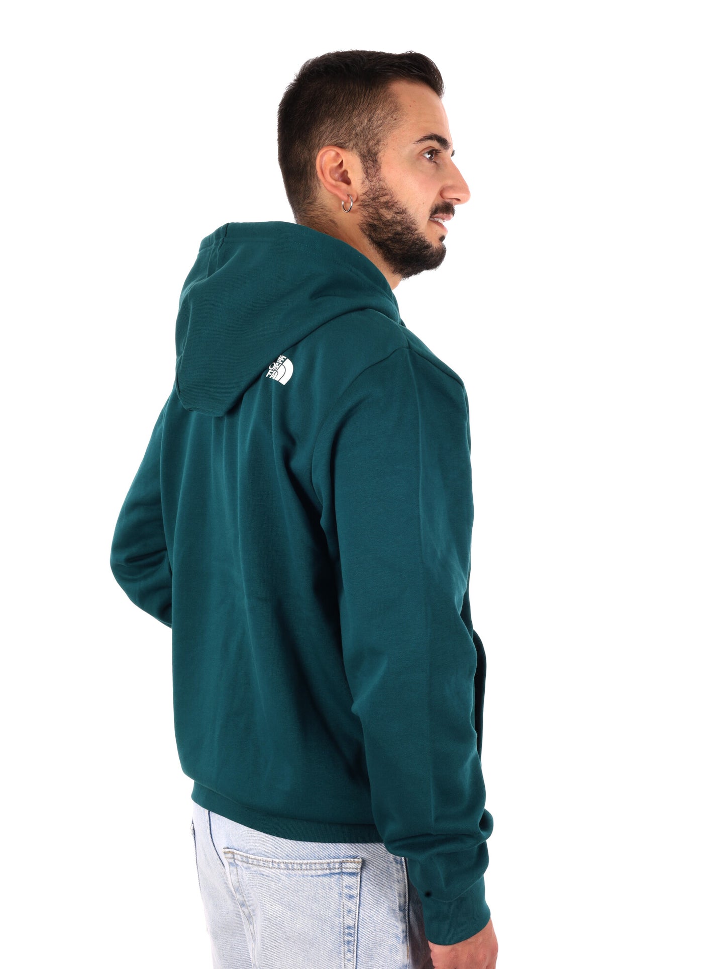 The North Face Sibli Reg Fzip, felpa da uomo verde