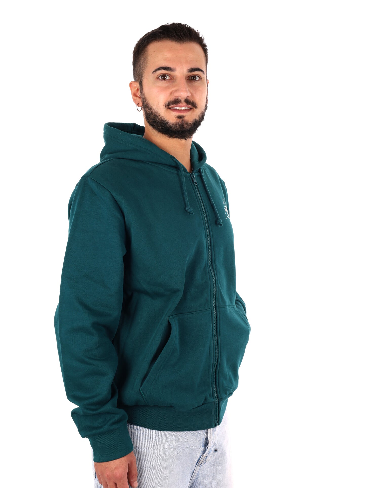 The North Face Sibli Reg Fzip, felpa da uomo verde