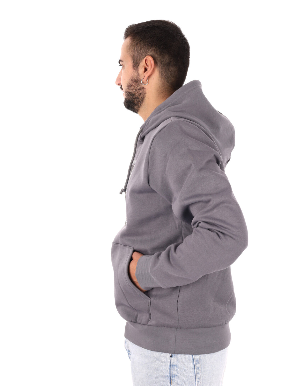 The North Face M Sibli Reg Hood, felpa da uomo grigia