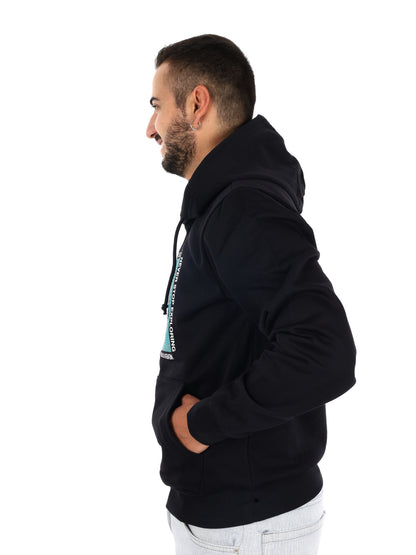 The North Face TNF M Sibli Reg Hood, felpa da uomo nera